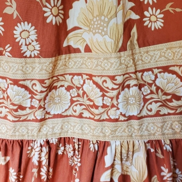 SPELL Sloan Maxi Skirt in Ochre - Picture 7 of 12